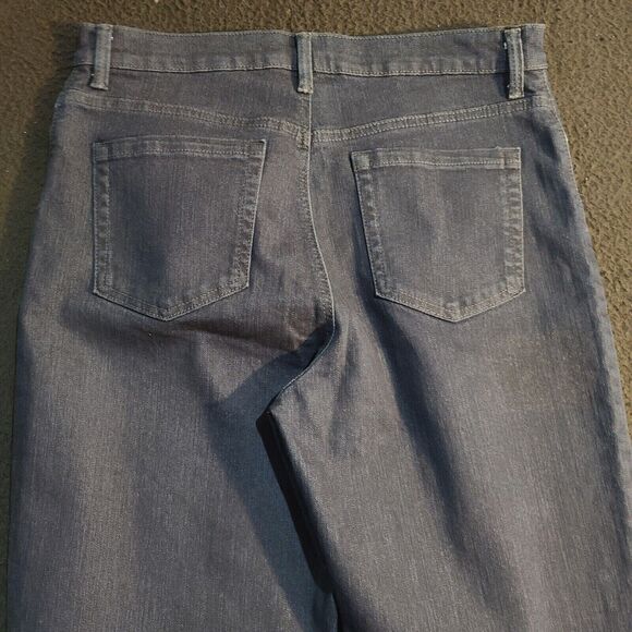 Gloria Vanderbilt Womens Jeans Blue Size 10 Cotton Blend Button Zip Stretch - Picture 9 of 9